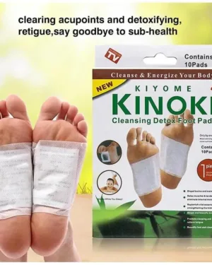 10 Pcs Detox Foot Pads for Pain Relief & Wellness