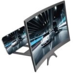 12 Inch Portable Mobile Video Amplifier Screen Black