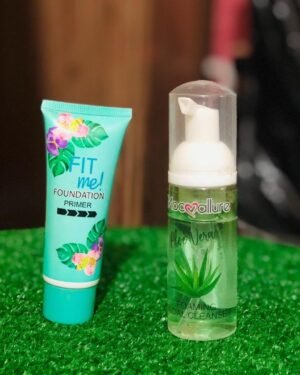 2 in 1 Makeup Set: Primer & Foaming Cleanser