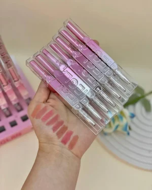 2 in 1 Matte Lip Pencil + Lipstick Pack of 3
