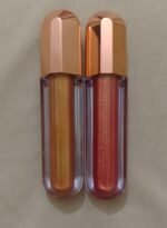 2 Pcs Liquid Glitter Eyeshadow Golden Brown Party Wear
