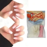 24 Pcs ABS Fake Nails with 2 Free Glues