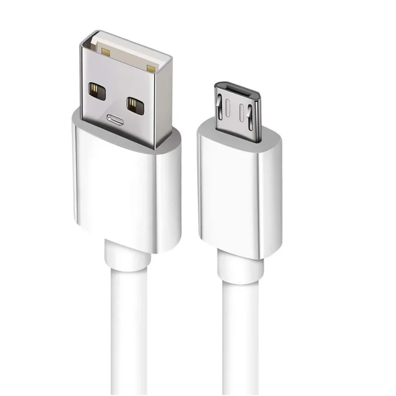 2PC Micro USB Fast Charging Cable White