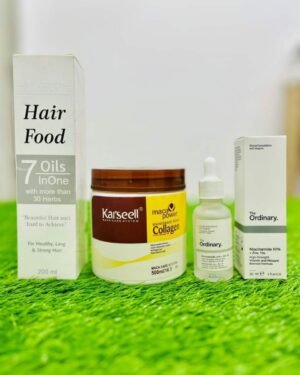 3 in 1 Hair & Face Care Bundle for Healthy Hair & Skin