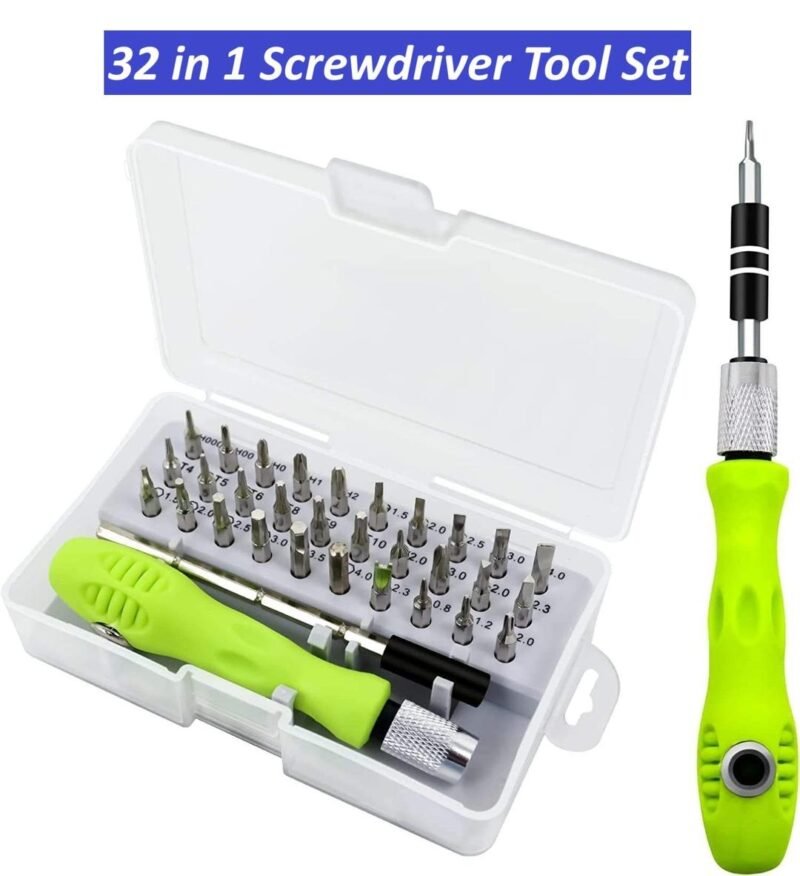 32 in 1 Screwdriver Set Chrome Vanadium Steel