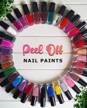 36 Pcs Peel Off Nail Polish Multicolor Quick Dry