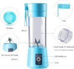 380ml Portable Electric Juicer Blender with 6 Blades