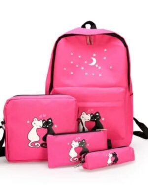 4 Pcs Casual Backpack