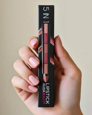 5 in 1 Matte Lipstick - Bold Coverage Multicolor
