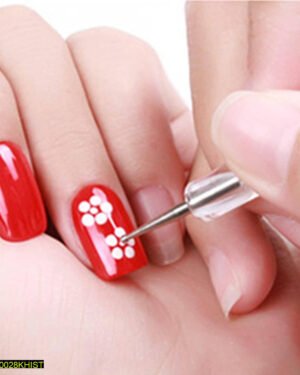 5 Pcs Stainless Steel Nail Art Dotting Pens Set