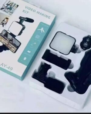 5 Pcs Versatile Vlogging Kit with Tripod Stand for Ultimate Content Creation