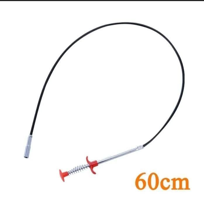 60cm Stainless Steel Drain Clog Remover Wire 60cm Stainless Steel Drain Clog Remover Wire