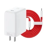 65W Warp Charger with Red Cable for OnePlus Phones
