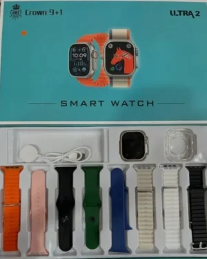 9 Color Bluetooth Smart Watch with Heart Rate & Sleep Tracking