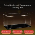 Acrylic Display Case for Collectibles Storage, Organizing Action Figures Toys and Countertop Show Box