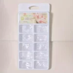 Acrylic Fake Nails 100Pc White Smooth Even Coverage