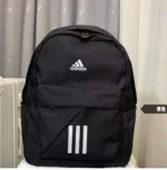Adidas Black Nylon Backpack Multipurpose School Bag