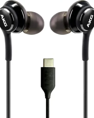 AKG Type-C Wired Earphones Black for Samsung