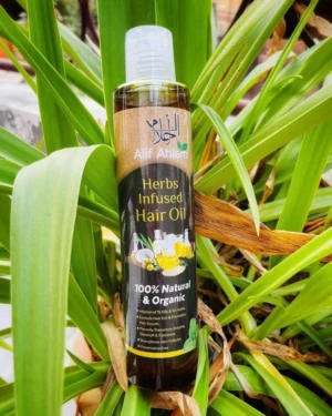 Alif Ahlam Herbs Infused Hair Oil 100% Natural Organic