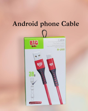 Android Fast Charging Cable B-200 Red