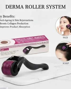 Anti-Hair Loss Derma Roller with 540 Needles