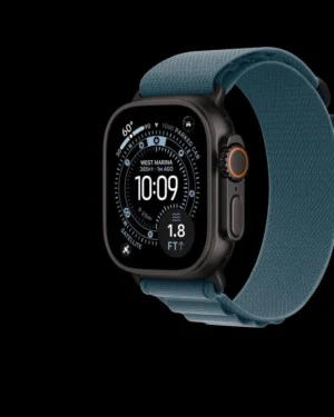 Apple Watch Ultra 3 Grey Silicone Strap