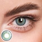 Aqua Blue Daily Wear Contact Lenses Waterproof Long Lasting