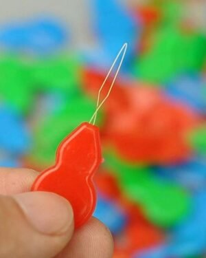 Automatic Needle Threader 6 Pcs Plastic Colorful