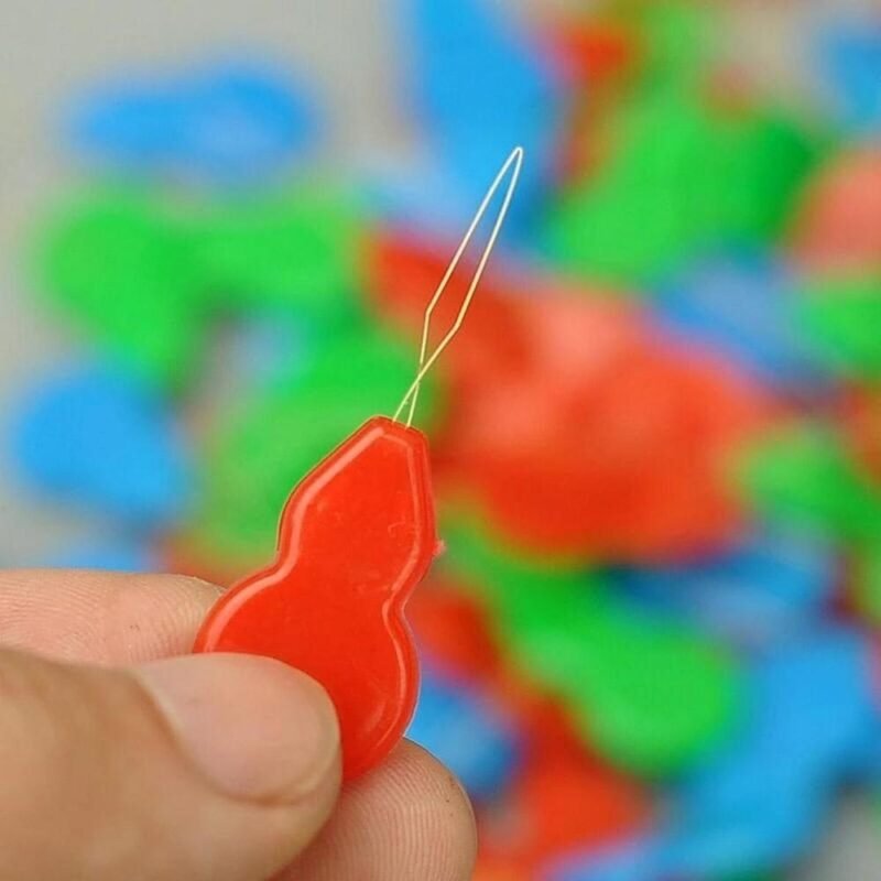 Automatic Needle Threader 6 Pcs Plastic Colorful Automatic Needle Threader 6 Pcs Plastic Colorful