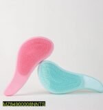 Baby Hair Brush Pack of 2 Pink & Blue ABS