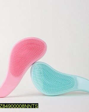 Baby Hair Brush Pack of 2 Pink & Blue ABS