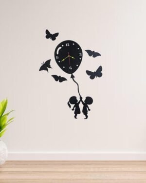 Balloon Style 3D Wall Clock