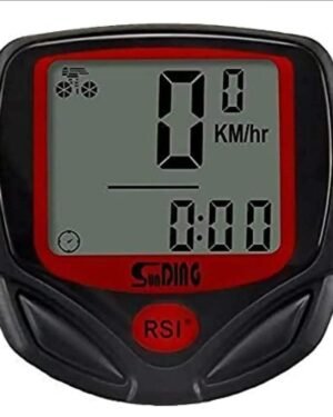 Bicycle Speedometer LCD Digital Black Auto On/Off
