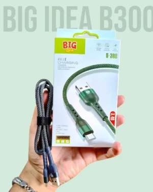 Big Idea B300 Fast Charging Cable 1000mm Pure Copper