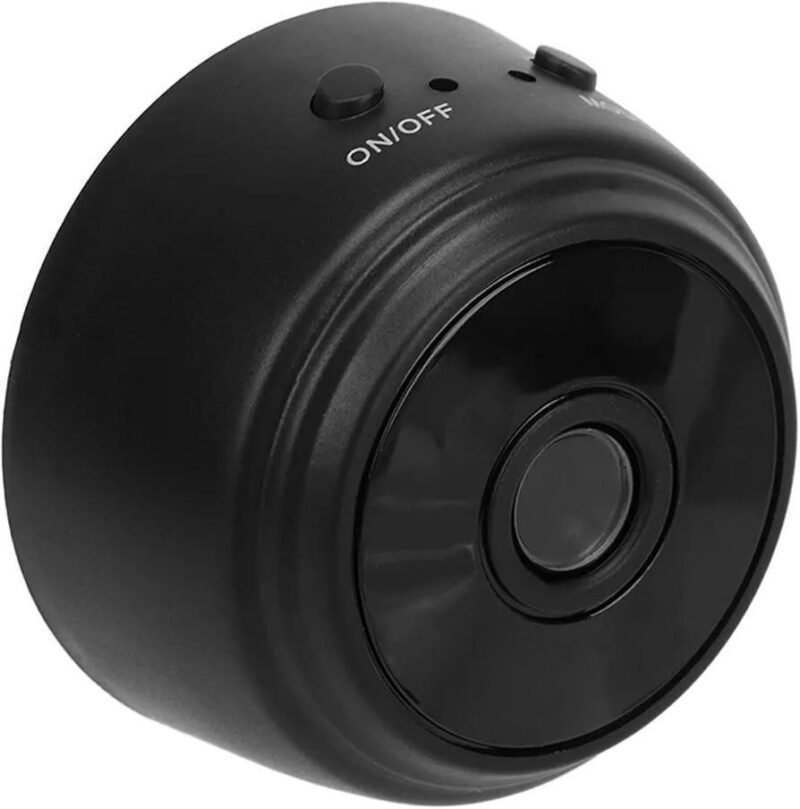 Black Lightweight Mini Camera for Professional Use