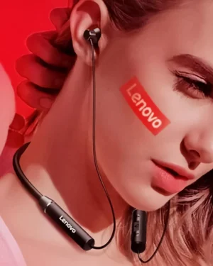 Black Long-Lasting Battery With Fast Charge 05 Wireless Neckband