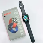 Black Smart Watch with Long Battery & Fast Charge