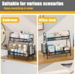Black Stainless Steel Bathroom Organizer 1 Pc