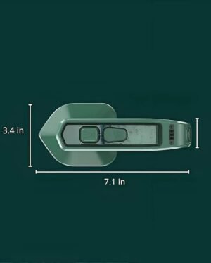 Black Stainless Steel Dry Iron 1 Pc