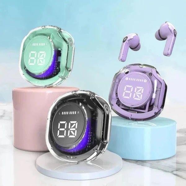 Bluetooth Earbuds Fast Charge Long Battery Blue Bluetooth Earbuds Fast Charge Long Battery Blue