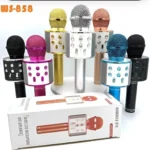 Bluetooth Karaoke Microphone Multicolor Touch Control