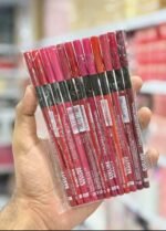 Bold Coverage Lip Pencil Set 12 Pcs Matte Multicolor