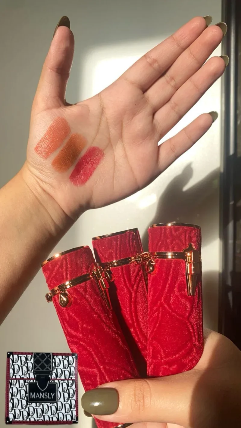 Bold Coverage Velver Lipstick 3 Pc Set