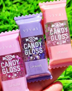 Candy Gloss Lip Oil Pack of 3 Flavored Hydrating