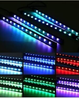 Car RGB LED Strip Lights 48pcs High Intensity Durable