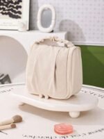 Chic Off White Women's Polyester Hand Bag 21x10x21cm