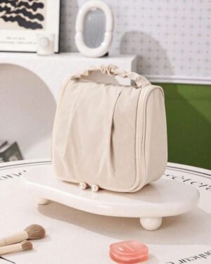 Chic Off White Women's Polyester Hand Bag 21x10x21cm