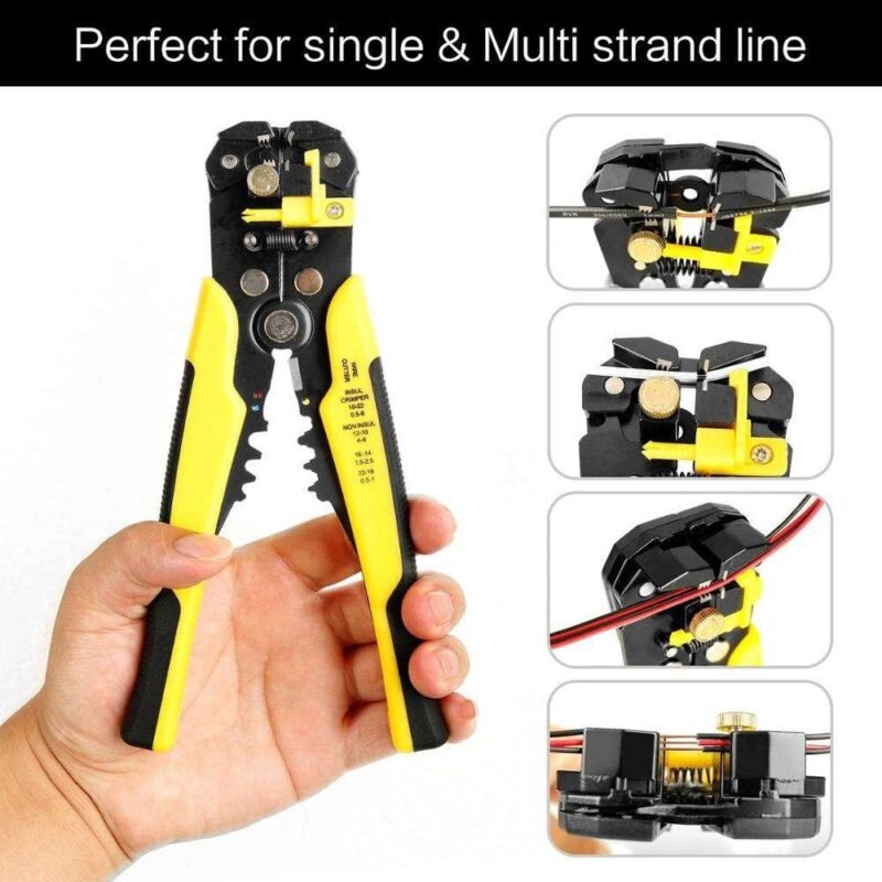 Chrome Vanadium Wire Cutter Yellow Multi Strand Chrome Vanadium Wire Cutter Yellow Multi Strand