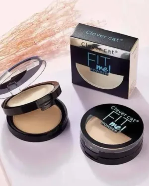 Clever Cat Fit Me! 2-in-1 Face Powder Fair Shade