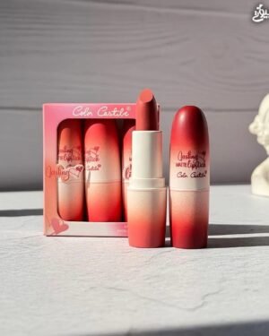 Color Castile Matte Lipstick Set 3 Pcs Bold Coverage